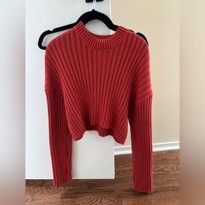 Zara cropped sweater small NWOT